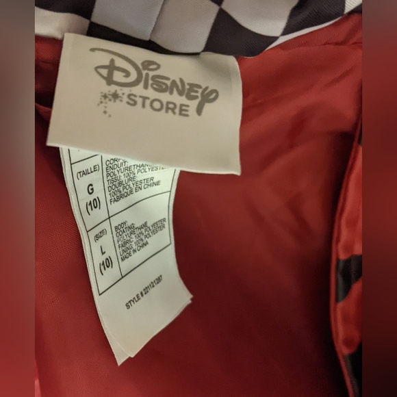EUC Disney Lightning McQueen Rain Jacket- 10 - Picture 5 of 7
